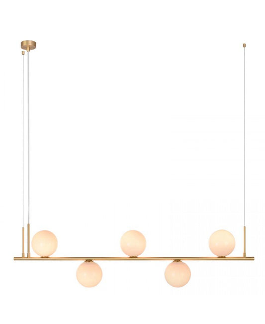 PENDANT LIGHT 5XE14 GOLD