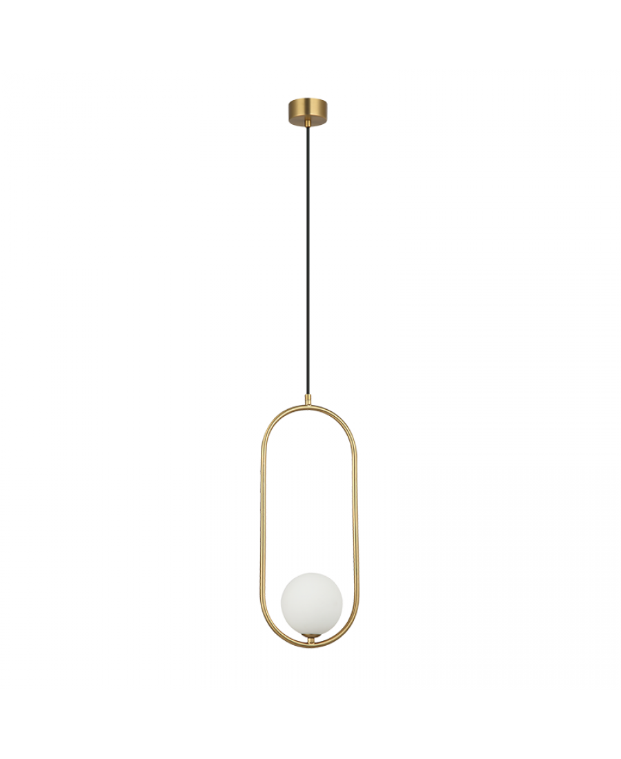 PENDANT LAMP G9 MAX 7W METAL GOLD